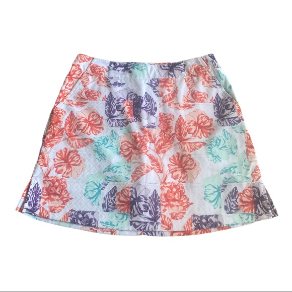 Lady Hagan Floral Golf Skort Size 2 - Picture 1 of 4